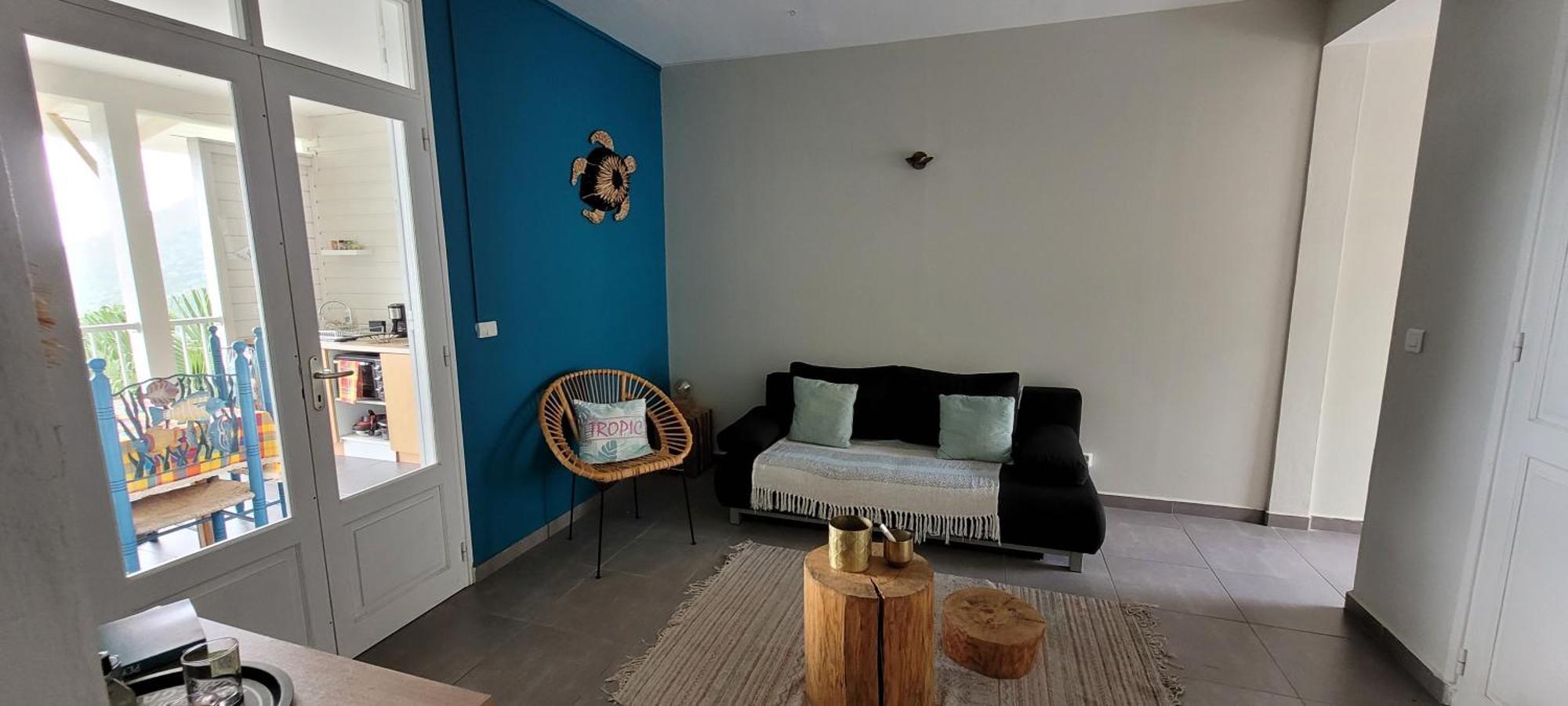 Appartement Duplex Vue Mer Jacuzzi Prive Deshaies Exterior foto