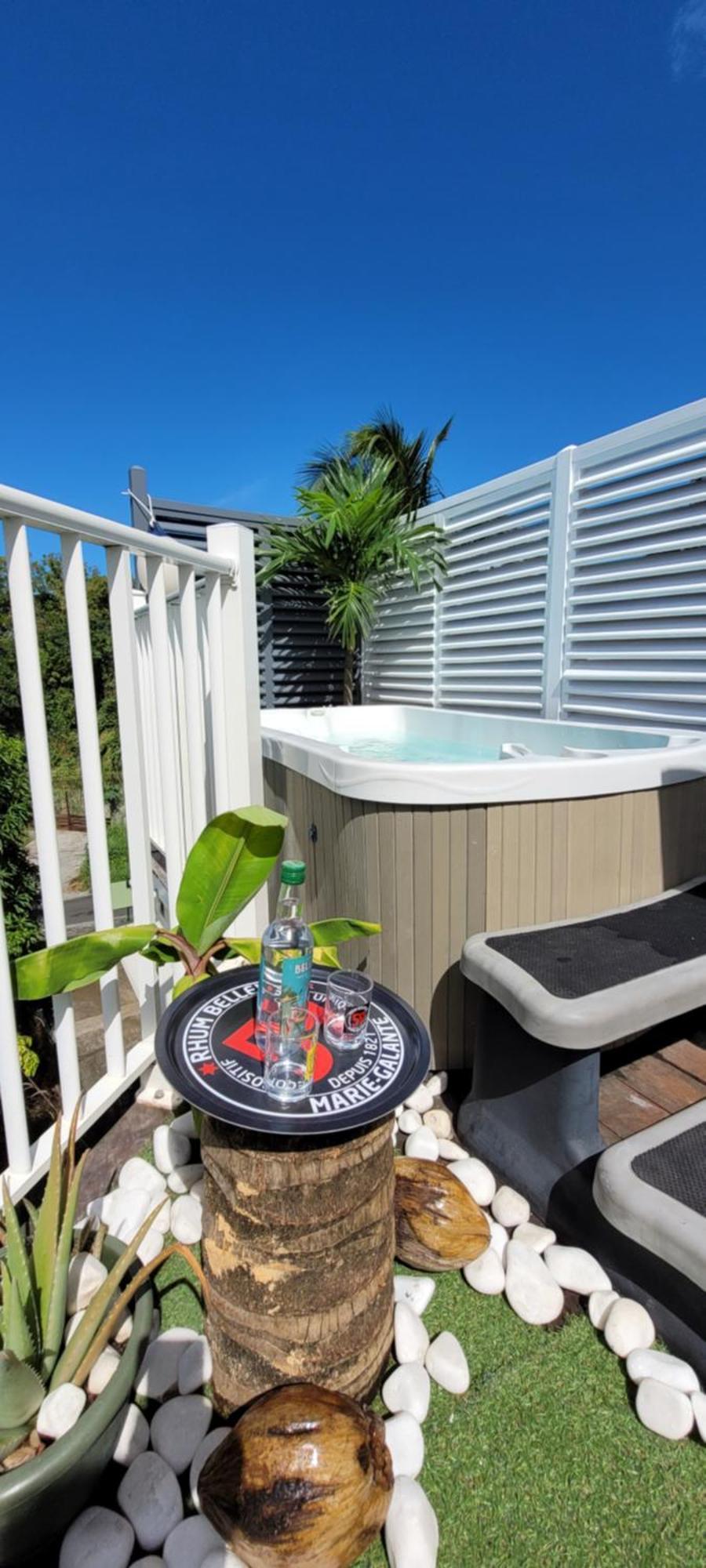Appartement Duplex Vue Mer Jacuzzi Prive Deshaies Exterior foto