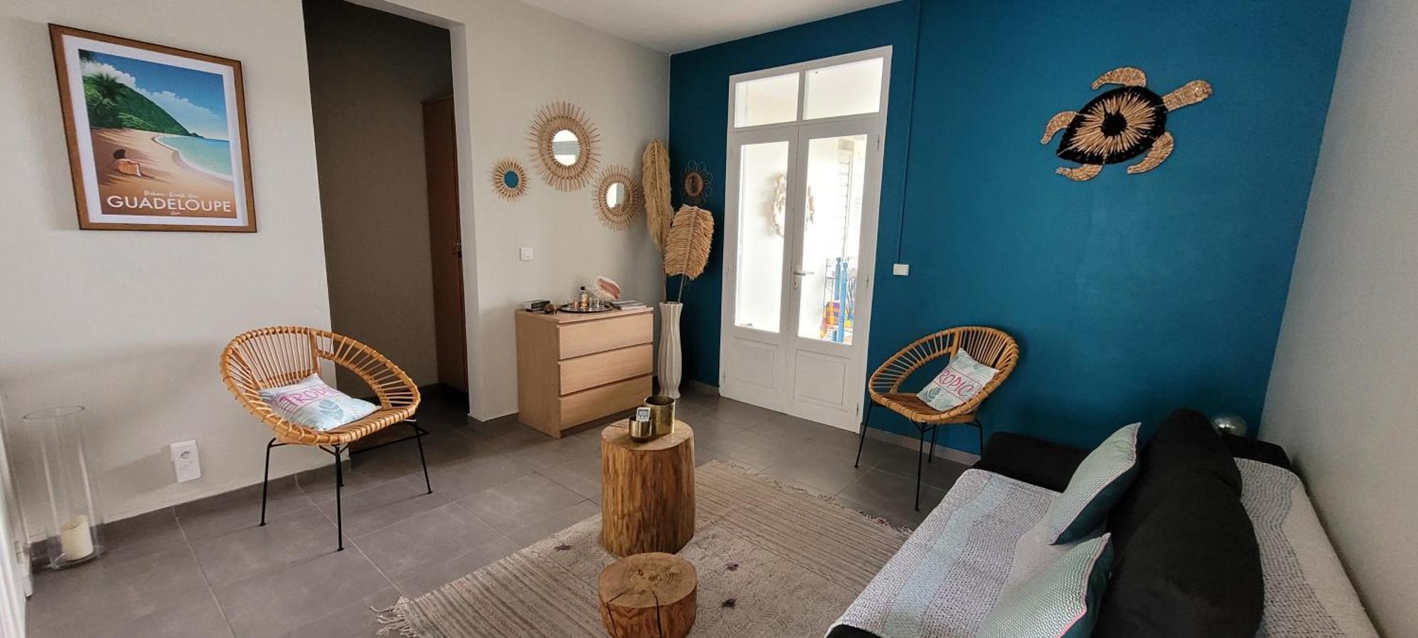 Appartement Duplex Vue Mer Jacuzzi Prive Deshaies Exterior foto