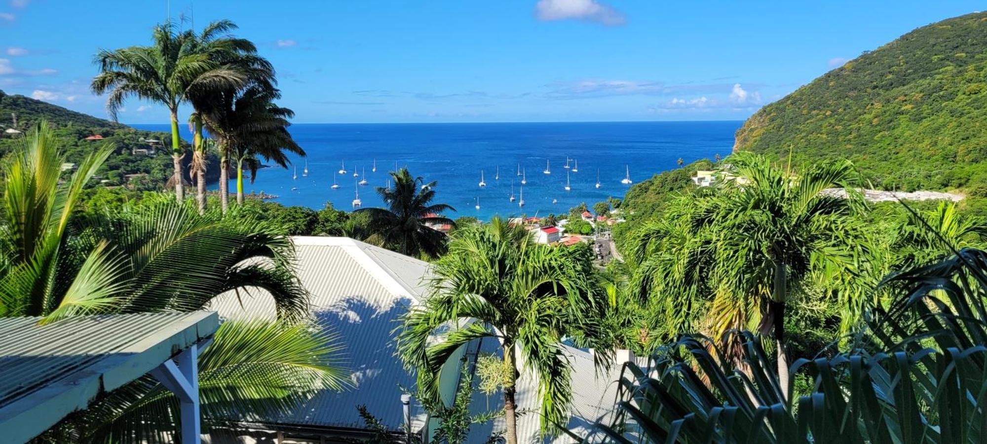 Appartement Duplex Vue Mer Jacuzzi Prive Deshaies Exterior foto