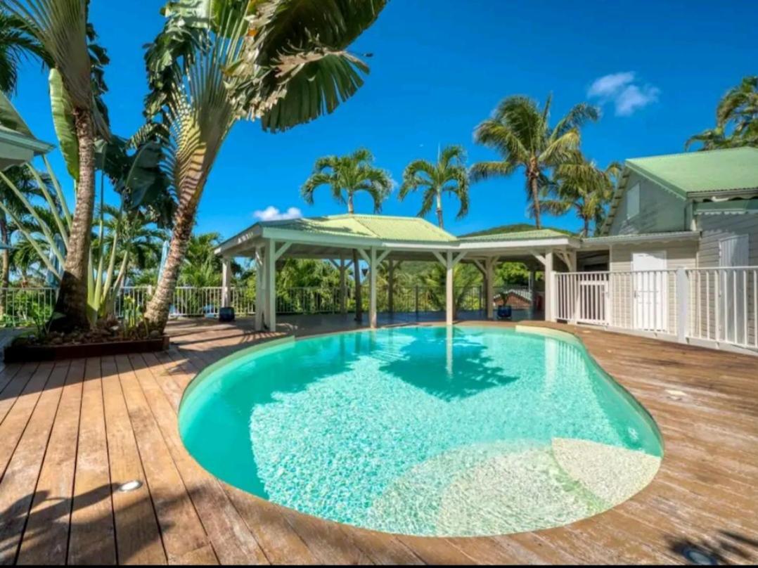 Appartement Duplex Vue Mer Jacuzzi Prive Deshaies Exterior foto